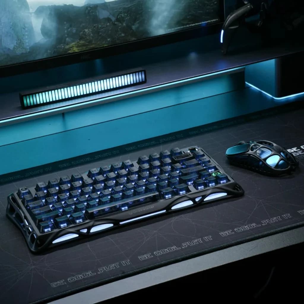 Gravastar Mercury K1 Rapid Trigger Wireless - Stealth Black Gaming Keyboard — thumbnail 5 of 5