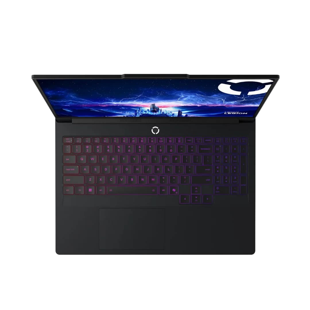 Lenovo Legion Pro 7 16IAX10H - (8NAX), Intel Core Ultra 9-275HX, RAM 32GB, SSD 2TB, NVIDIA RTX 5070 TI 12GB, 16.0 Inch WQXGA OLED 240Hz, Eclipse Black — thumbnail 7 of 9