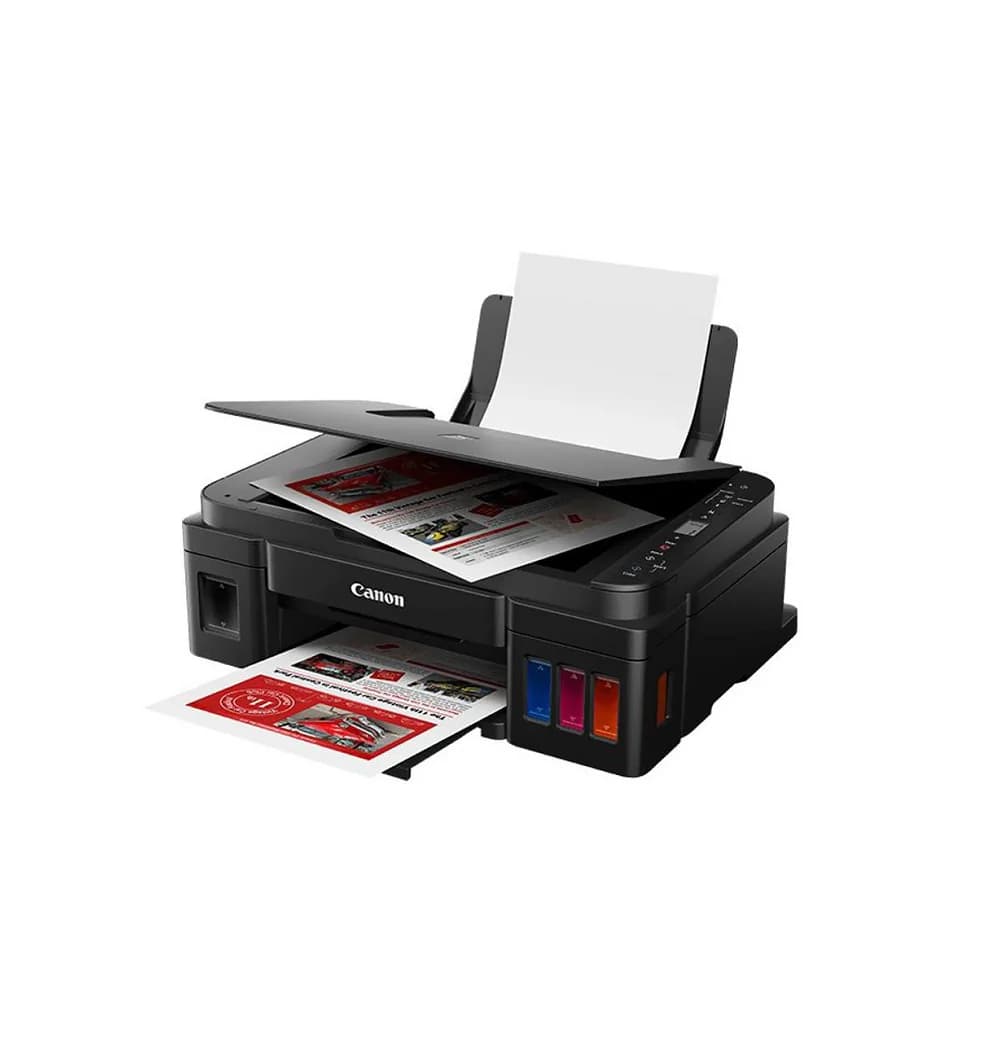 Canon PIXMA G3410 Wi-Fi, Inkjet Color All-in-One Printer, printing from smart devices — thumbnail 3 of 5