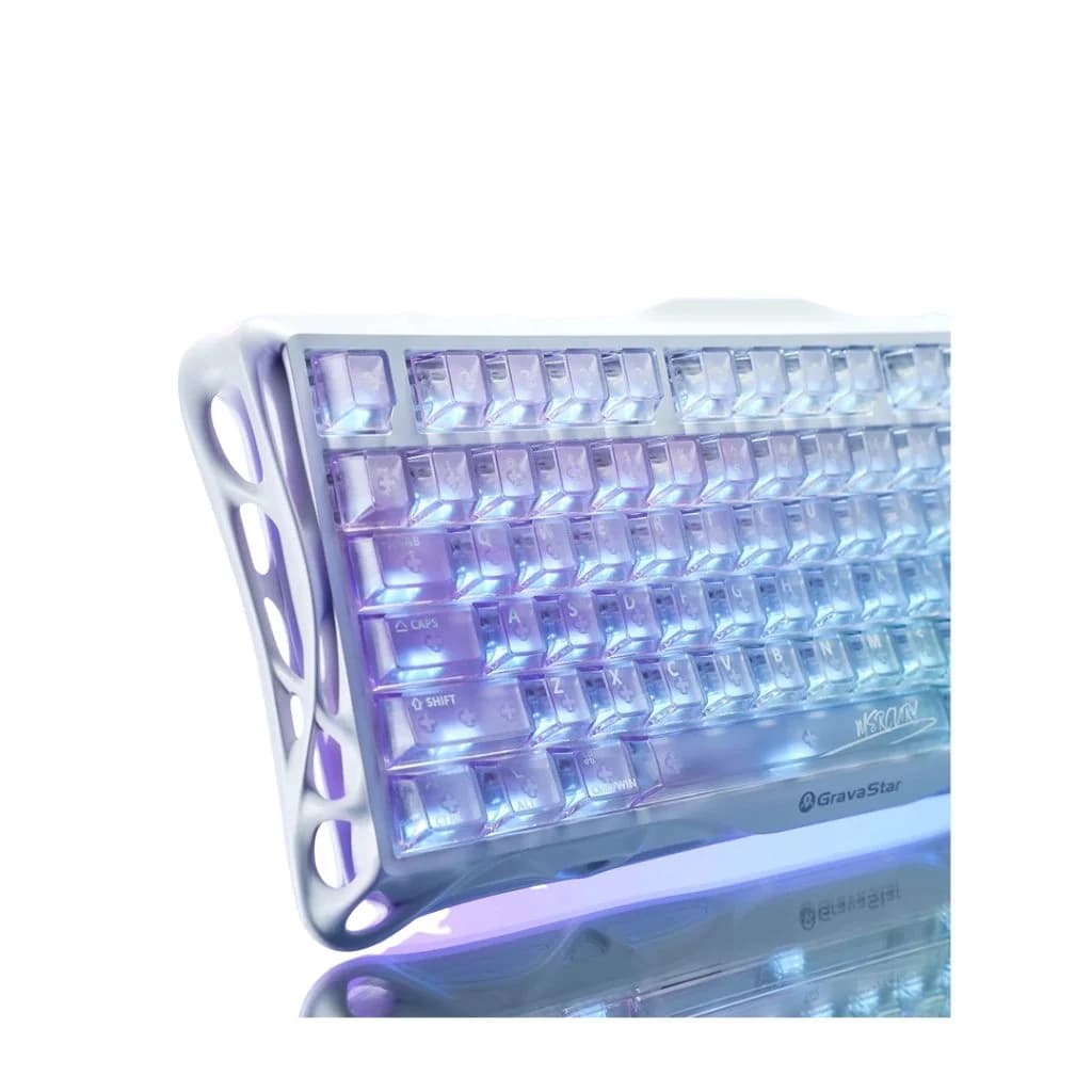 Gravastar Mercury K1 Lite Rapid Trigger Wireless - Crystal Aurora  Gaming Keyboard AR — thumbnail 5 of 7