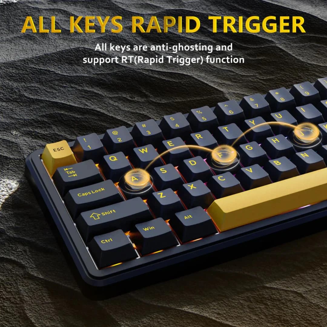 ATTACK SHARK X65 Magnetic Mechanical Keyboard - Starry Night — thumbnail 2 of 4