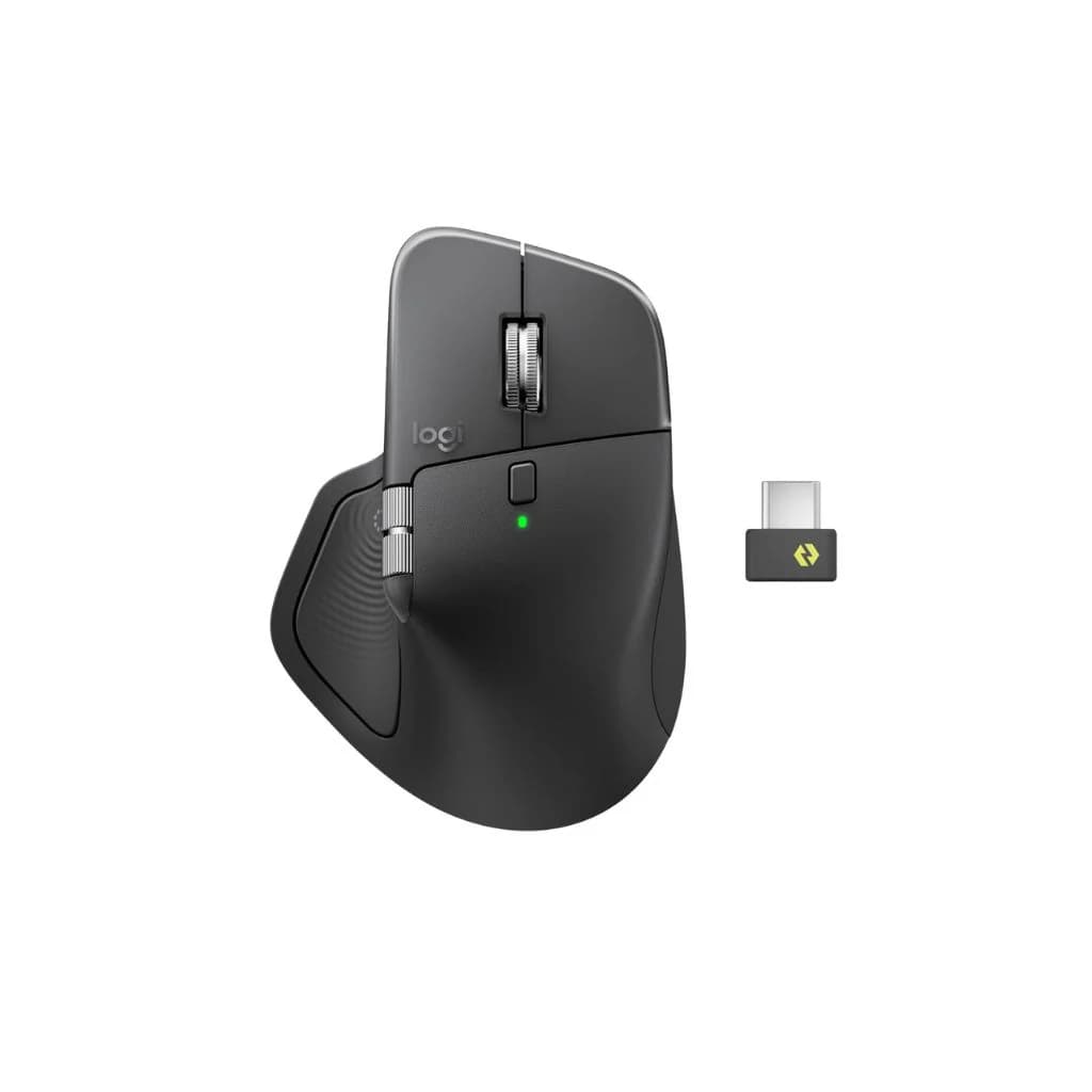 Logitech MX Master 4 Advanced Wireless Graphite Mouse — thumbnail 4 of 4