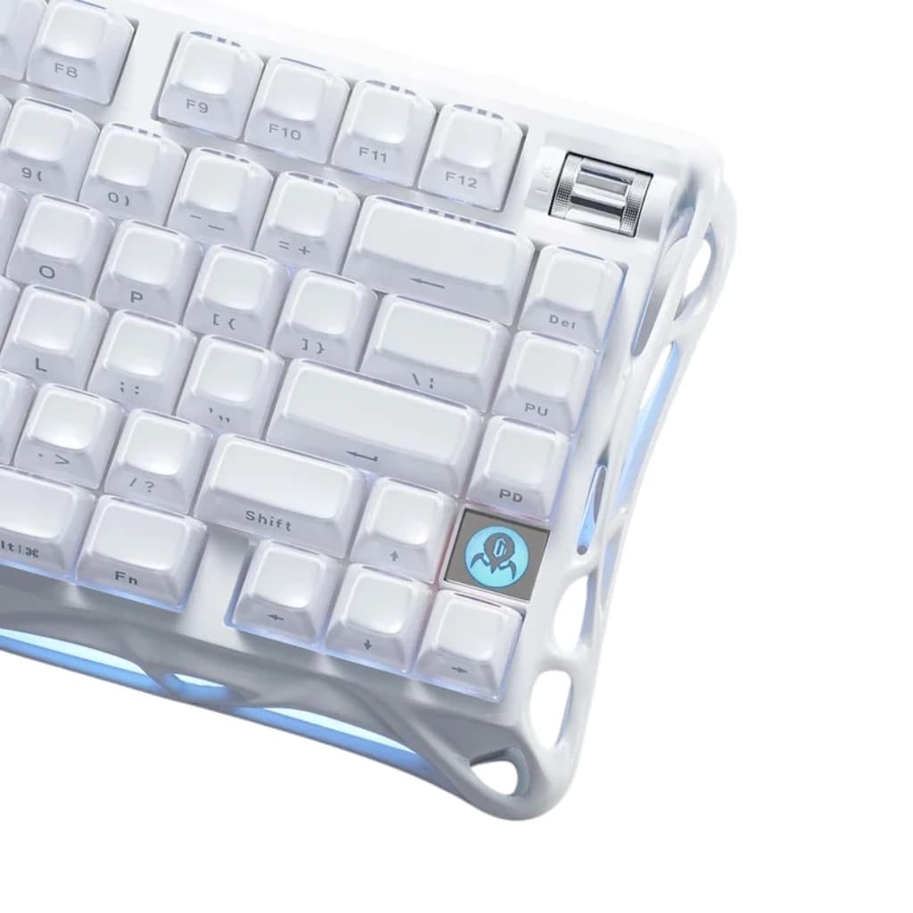 Gravastar Mercury K1 Wireless Rapid Trigger Gaming Keyboard - Opaline White — thumbnail 3 of 4