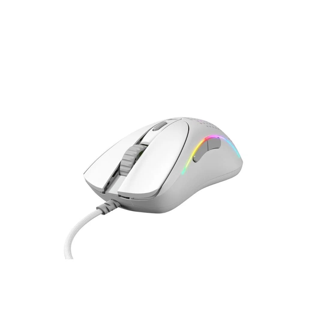 Glorious Gaming Model D2 Wired Gaming Mouse - Matte White — thumbnail 3 of 3