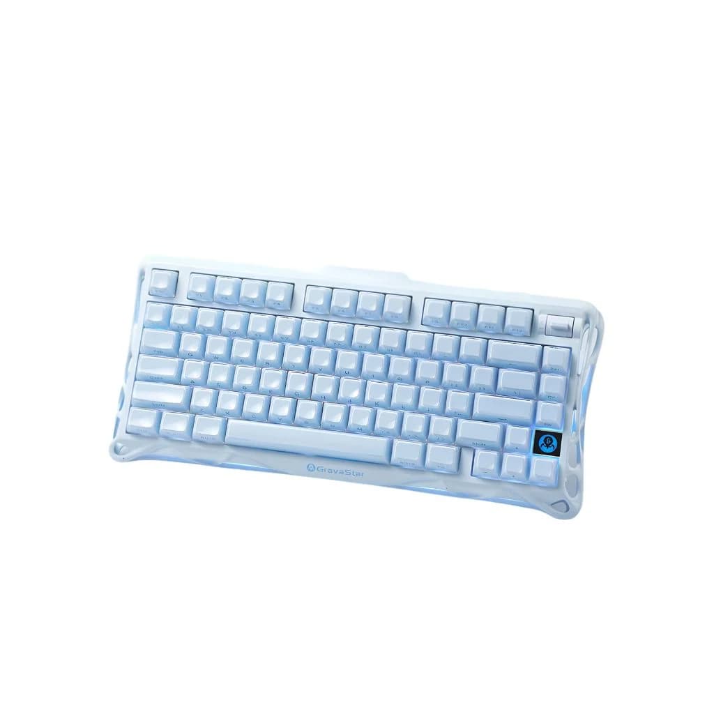 Gravastar Mercury K1 Rapid Trigger Wireless - Ice Blue Gaming Keyboard — thumbnail 2 of 6