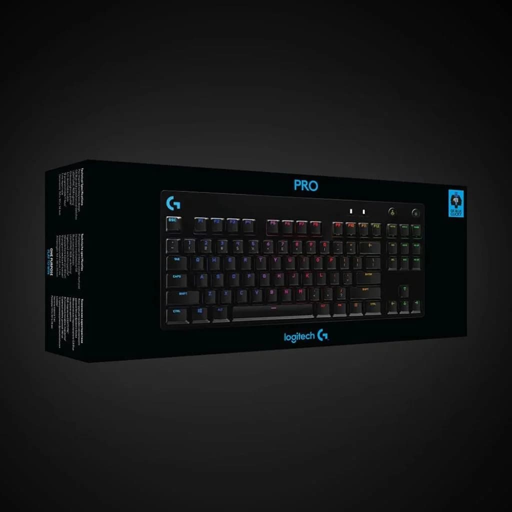 Logitech G PRO Mechanical Gaming Keyboard - Black — thumbnail 6 of 6