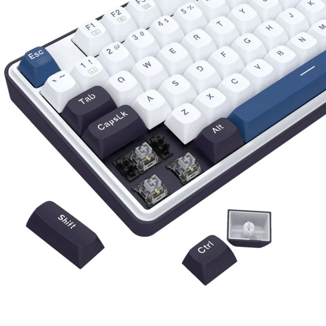 Redragon Wyvern K689WBB Mechanical Keyboard - Panda — thumbnail 4 of 4