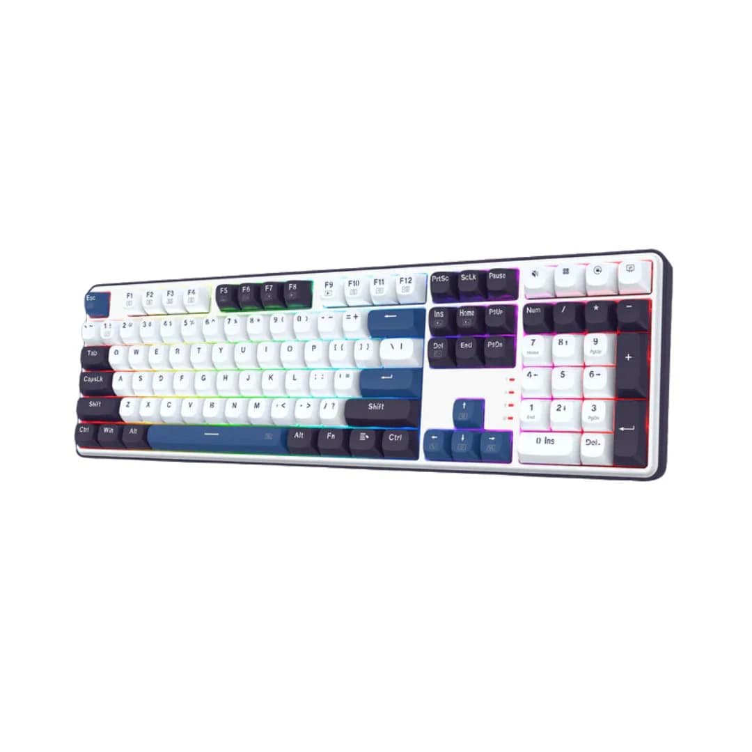 Redragon Wyvern K689WBB Mechanical Keyboard - Panda