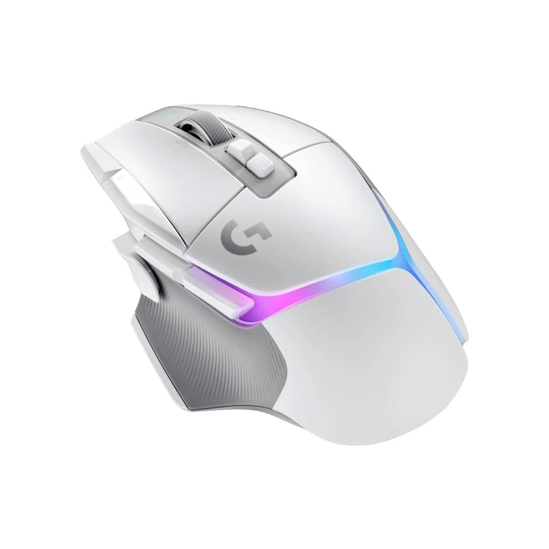 Logitech G502 X PLUS Lightspeed Wireless Optical Mouse White — thumbnail 2 of 6
