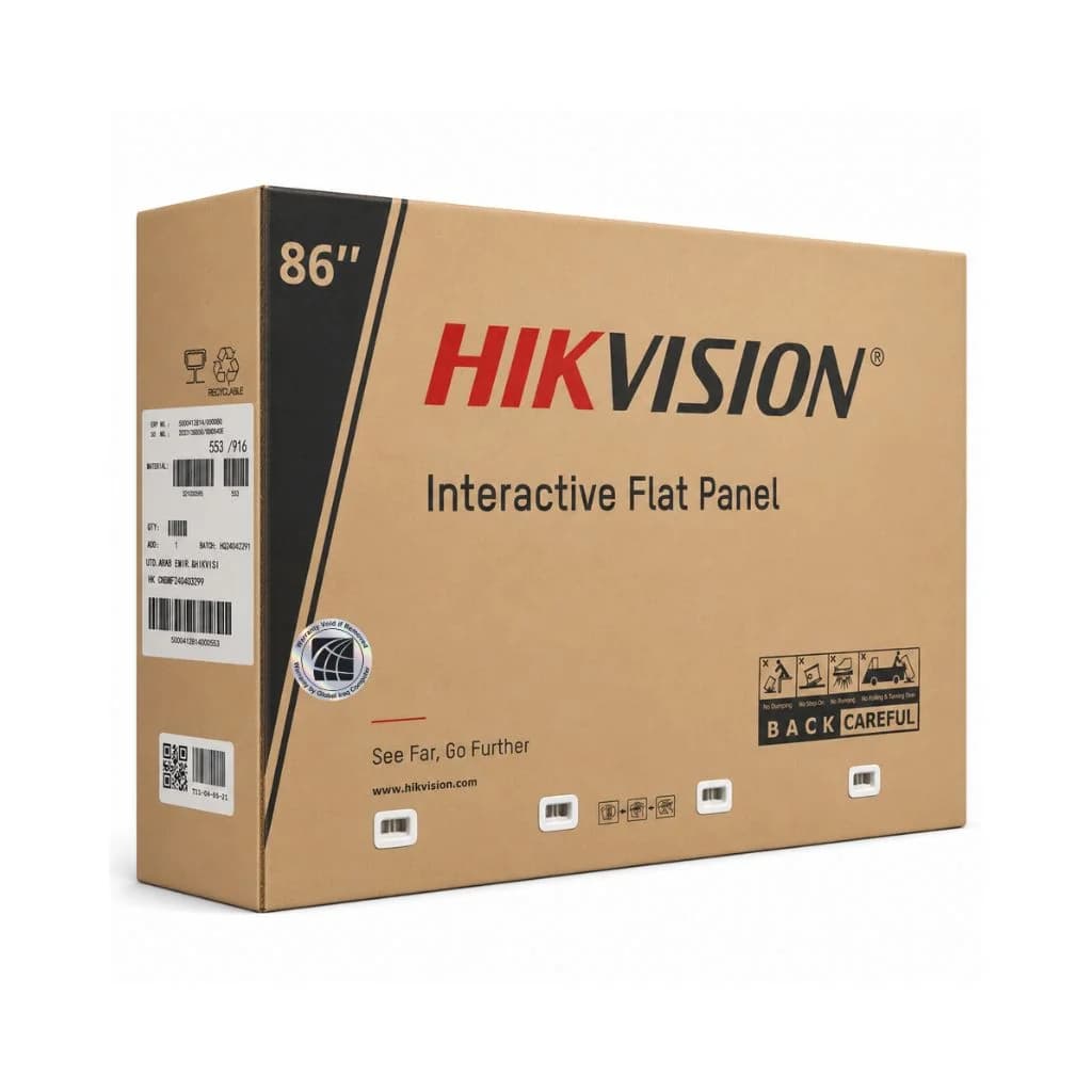 Hikvision 86-Inch 4K UHD Smart Interactive Whiteboard, Android 13.0, RAM 8GB, Storage 64GB — thumbnail 5 of 6