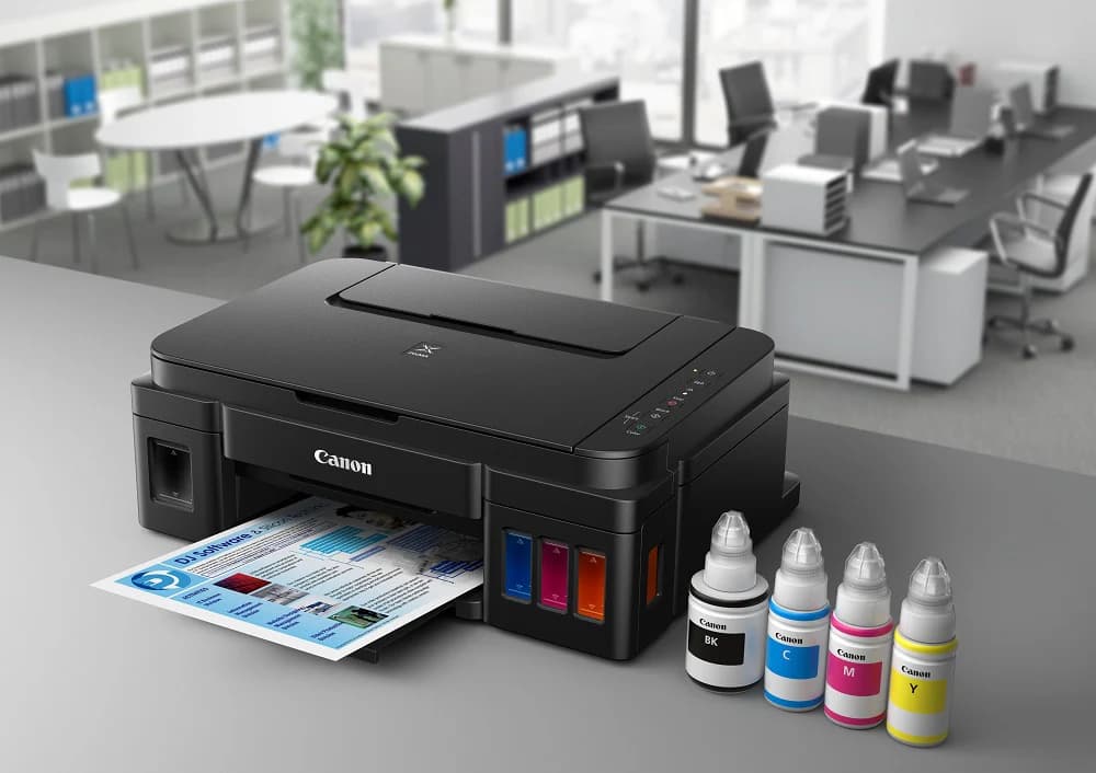 Canon PIXMA G3410 Wi-Fi, Inkjet Color All-in-One Printer, printing from smart devices — thumbnail 5 of 5