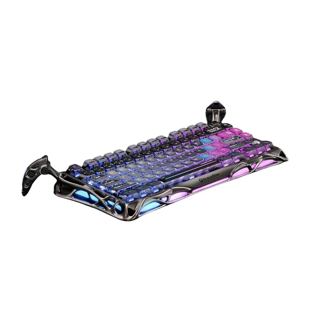 Gravastar Mercury K1 Pro Rapid Trigger Wireless - Black Gaming Keyboard