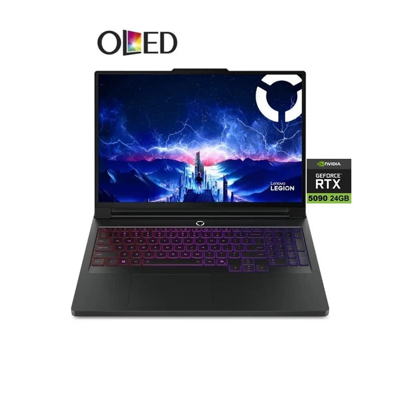 Lenovo Legion Pro 7 16IAX10H - (8LAX), Intel Core Ultra 9-275HX, RAM 64GB, SSD 2TB, NVIDIA RTX 5090 24GB, 16.0 Inch WQXGA OLED 240Hz, Eclipse Black