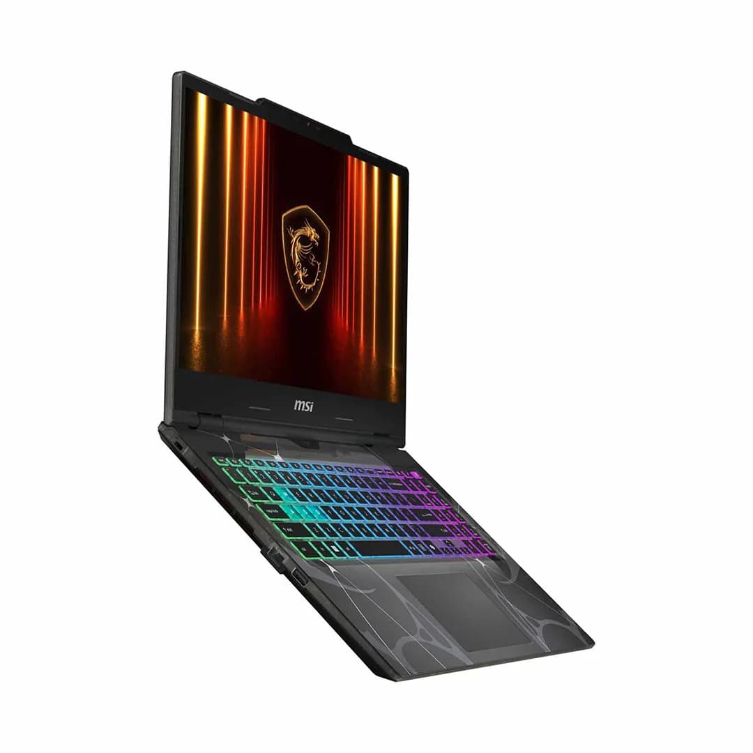MSI Cyborg 15 B2RWFKG, Intel Core 7-240H, RAM 16GB, SSD 512GB, RTX 5060 8GB, 15.6 FHD IPS 144Hz. Translucent Black — thumbnail 4 of 8