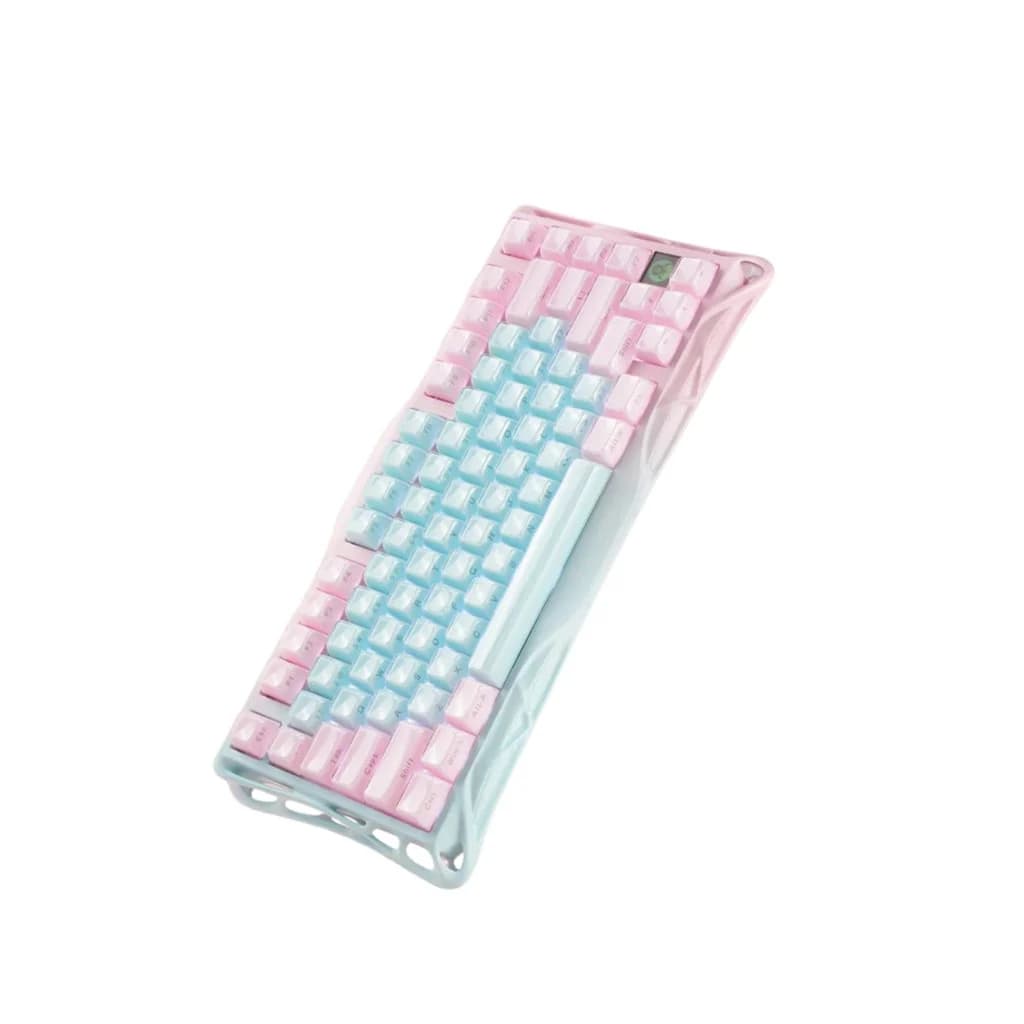 Gravastar Mercury K1 Lite Rapid Trigger Special Edition Wireless - Aurora Mint Gaming Keyboard — thumbnail 2 of 5
