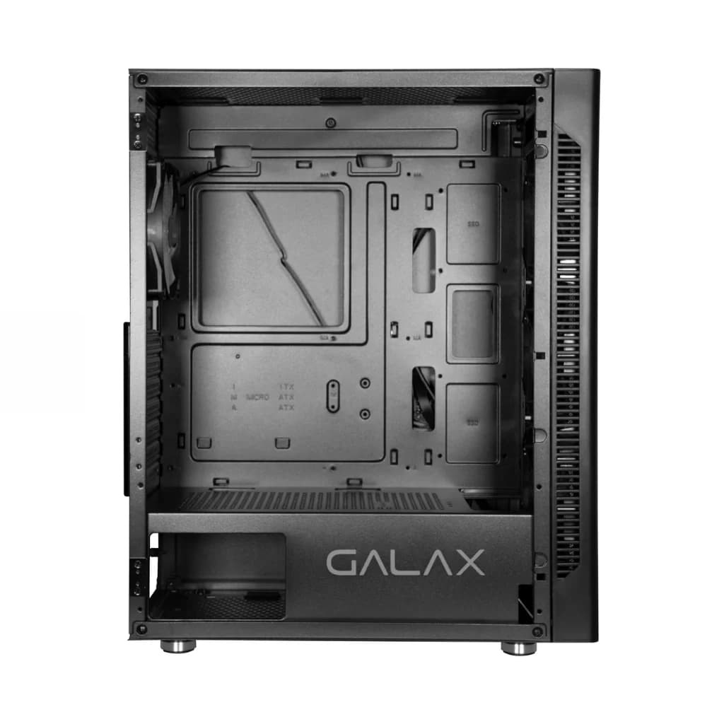 GALAX Revolution 06 RGB Computer Case with 4 Fans - Black — thumbnail 3 of 4